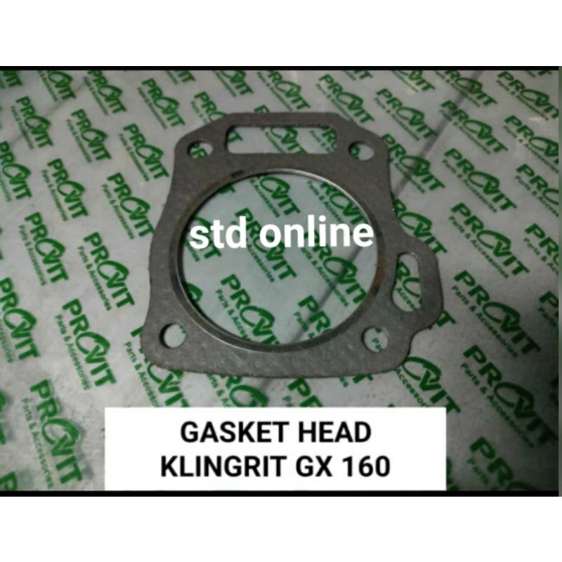 PAKING HEAD GX160 PACKING KOP ONLY CYLINDER HEAD MESIN GX160