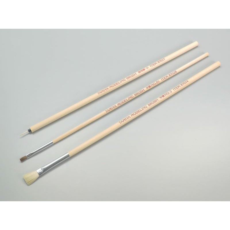 

87066 Tamiya Makeup Material Series Tamiya Modeling Brush Basic Set