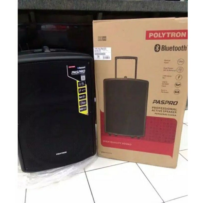 SPEAKER POLYTRON PAS PRO 12 PROFESIONAL AKTIF SPEAKER Polytron PAS PRO12F3 / PAS PRO12F6