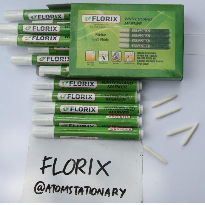 

Penjualan Terbanyak.. Spidol Whiteboard Florix Slim Mode Isi 12 Idaman Guru dan Murid