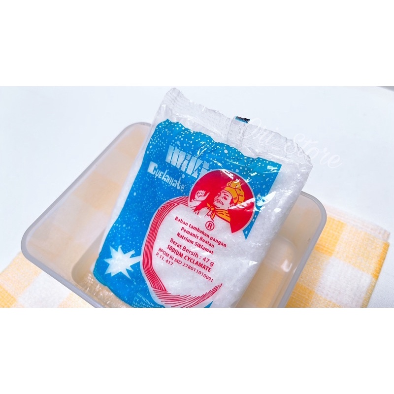 

Pemanis Buatan/Miki Cyclamate/Sodium/Sari Gula