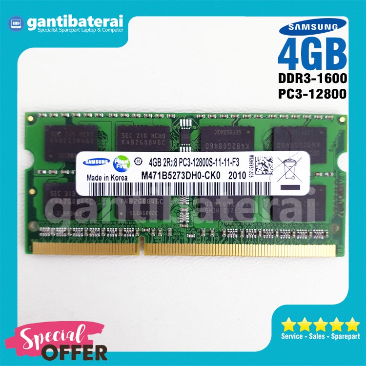 Sodimm 4gb ram ddr3 pc3 12800 ddr3-1600