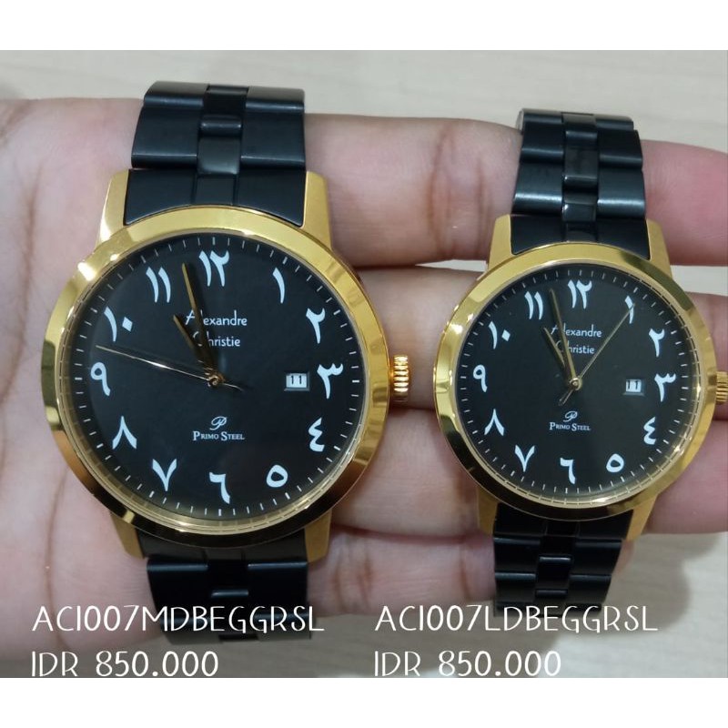 AC 1007MD / AC1007 Couple / Jam tangan couple / AC 1007LD /