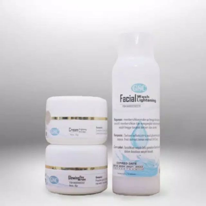 Paket flek berat menahun melasma menghitam dark spots spot ampuh mencerahkan wajah aman cream