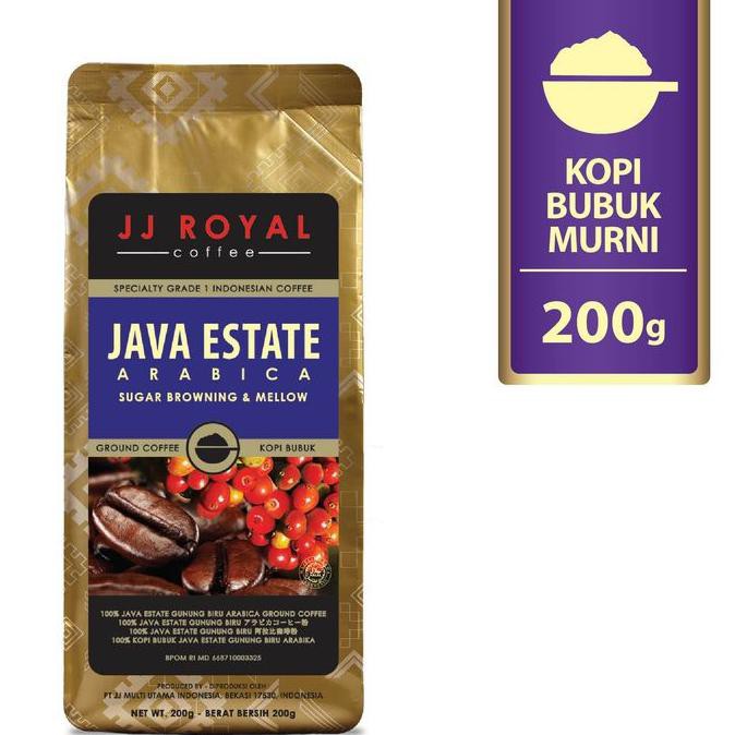 

SPECIAL PRICE BUY 3 JJ ROYAL COFFEE JAVA ESTATE ARABICA BAG 200GR
