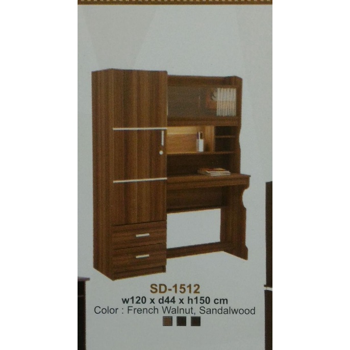 MEJA BELAJAR ANAK LEMARI BUKU SEKOLAH STUDY DESK EXPO DFGDF35465