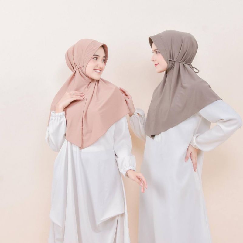 Hijab bergo talitha tali kepang // Jilbab instan