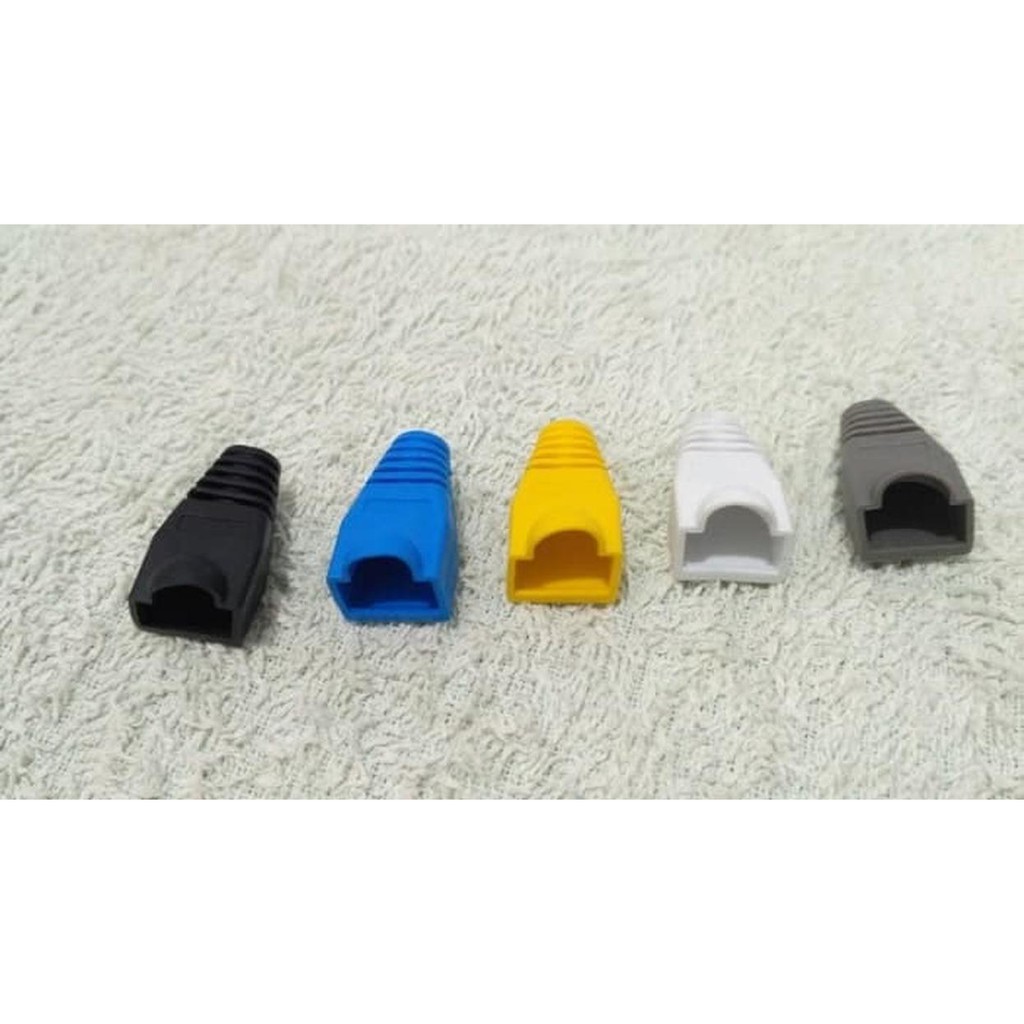 Jual plug boot karet rj45/plug boot rj 45 Diskon