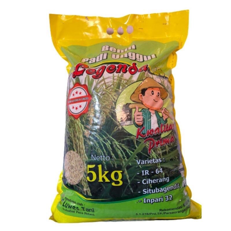 Benih padi gabah legenda 5kg