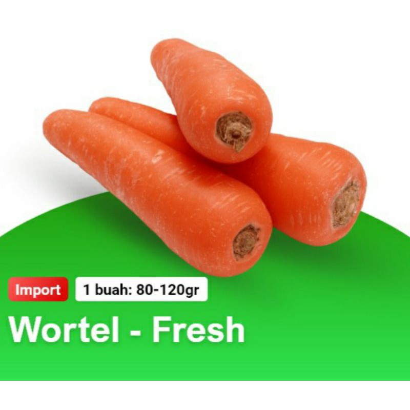 

PASAR GUBENG - Wortel Import Per Pcs