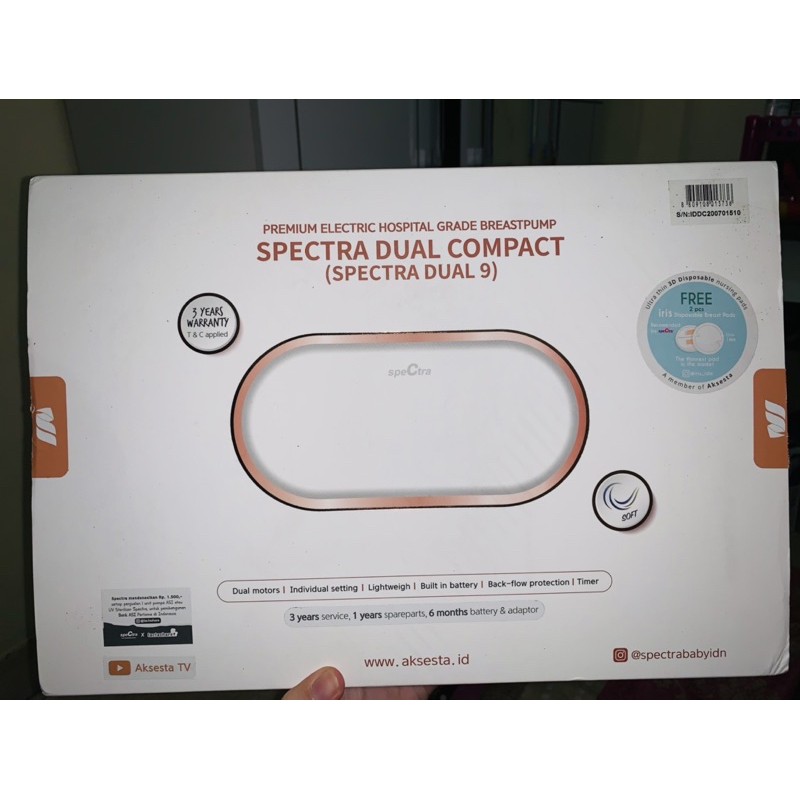 Spectra Dual Compact 9 Second Bekas