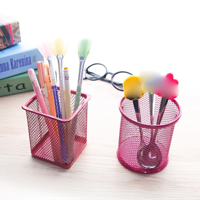 Memo Holder Tempat  Pensil Meja Stationery Stand Pen 