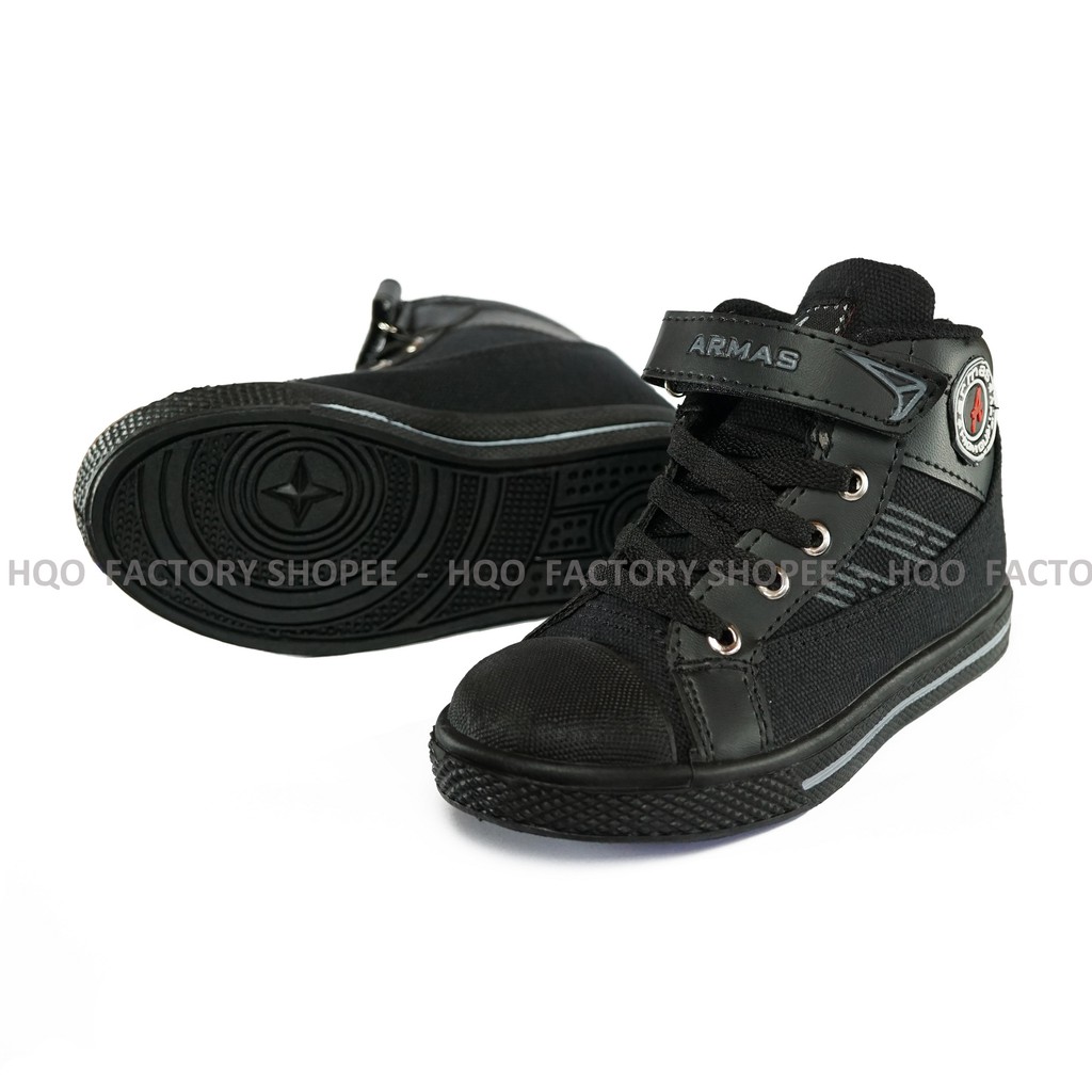 HQo Sepatu Sekolah Anak Laki Sneakers Terbaru ANDY