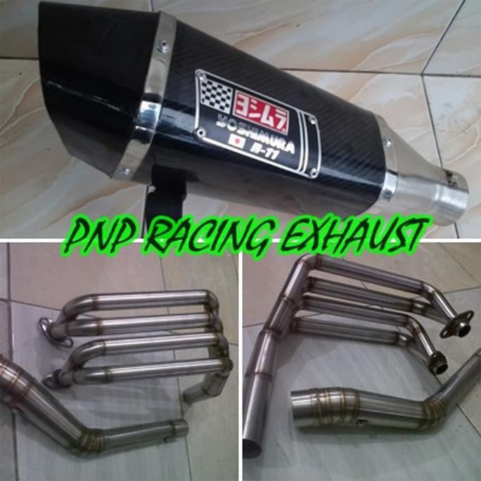 SALE Knalpot Racing Yoshimura R11 Fullsystem Ninja 250R/Fi/R25 DISKON