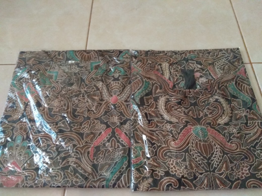 Maura Couple - Sania Ruffle Batik Couple Ori Ndoro Jowi Garansi Termurah Shopee - Batik Modern Solo