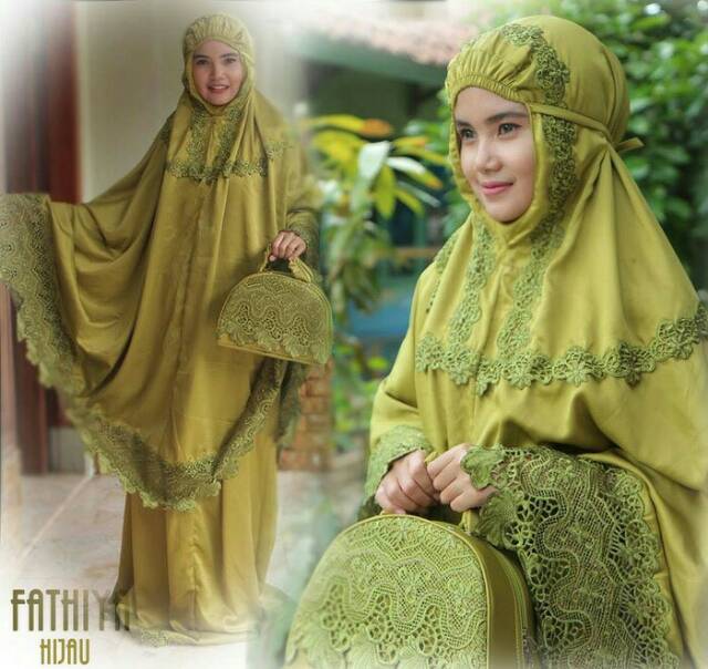 MUKENA TELEKUNG DEWASA SEMI SUTRA VELVET BORDIR TAS PINK