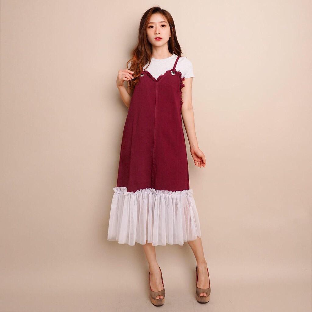 CAREN OVERALL / OVERALL / OVERALL DRESS DENIM