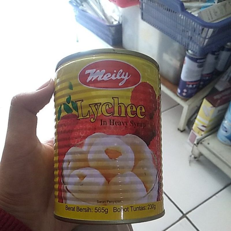 

MEILY LYCHEE BUAH LECI DALAM KALENG IN SYRUP 565GR, ISI SEGAR DAN LEBIH BANYAK