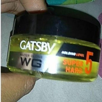 Gatsby Water Gloss Super Hard WG Kuning (Besar70gr/ Kecil 30gr)