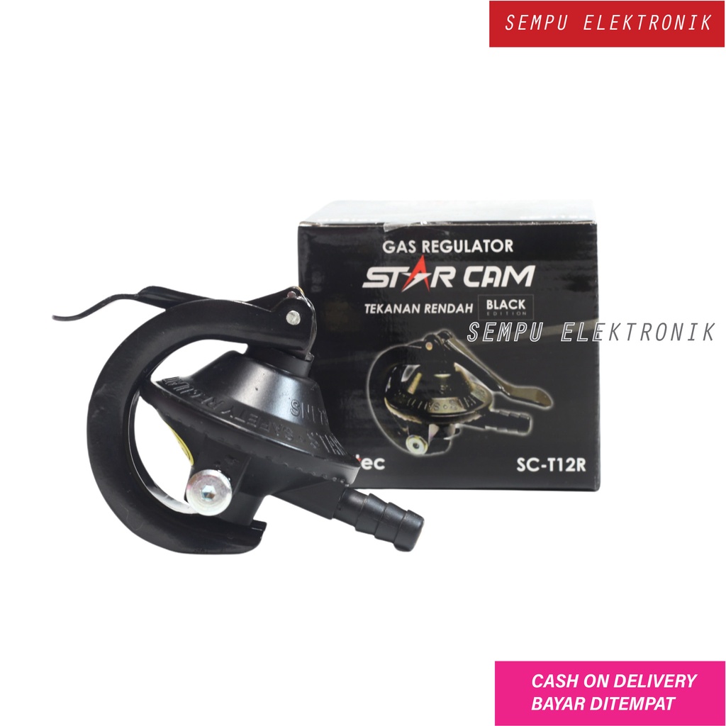 Starcam Regulator gas Star Cam Non Meter Tekanan Rendah T12R