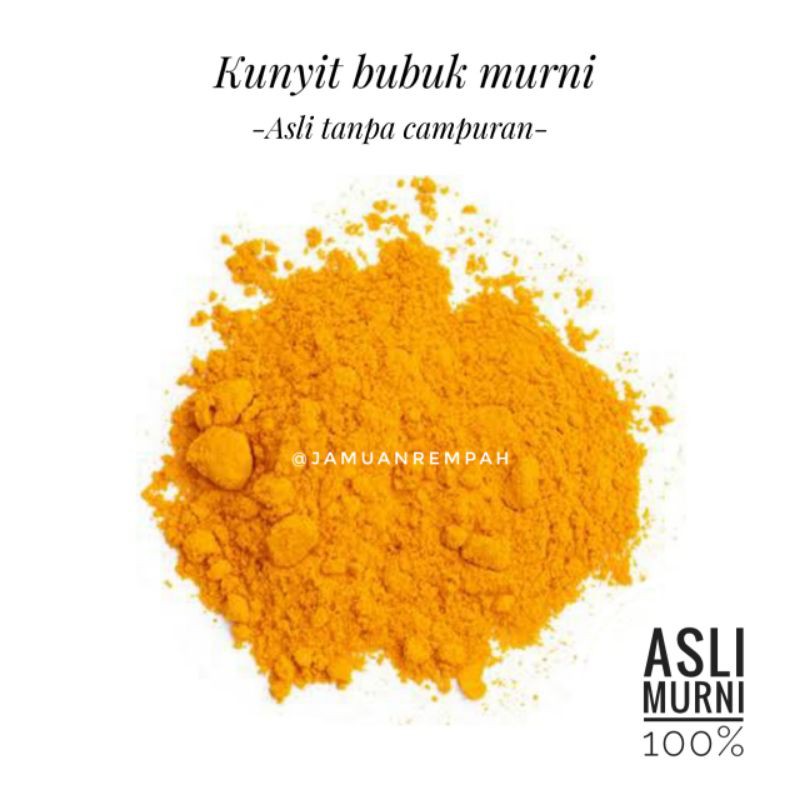 

500gr Kunyit Bubuk Murni / Turmeric Powder