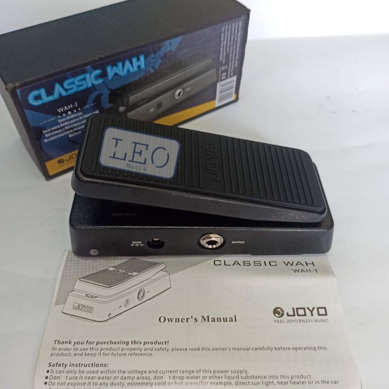 JOYO WAH WAH 1 CLASSIC PEDAL GUITAR EFFECT EFEK PEDAL JOYO WAH1