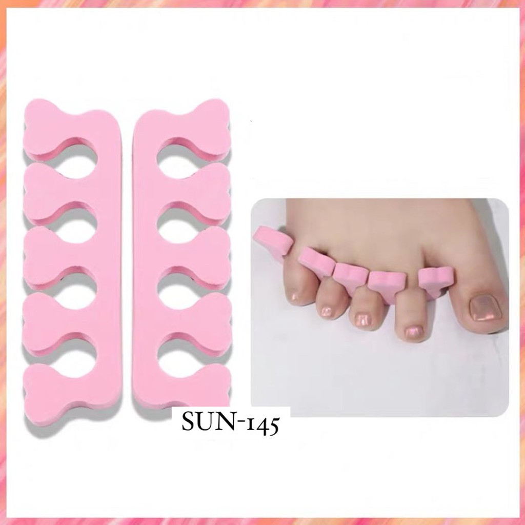 Jual Toe Separator Pemisah Jari Penjepit Jari Kaki Busa Tebal Set