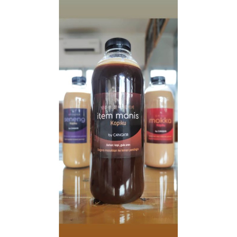 

Item Manis Kopiku / Kopi Hitam Gula Aren / 1Liter / Literan / Seliter