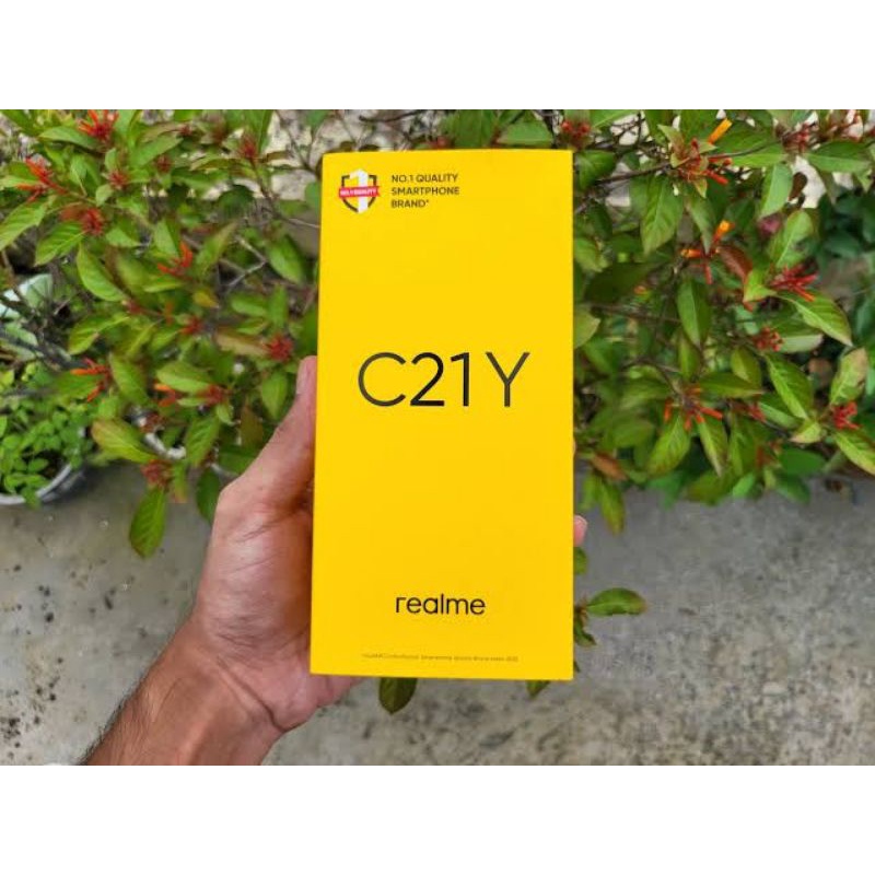Realme C21Y ram 3/32gb garansi resmi