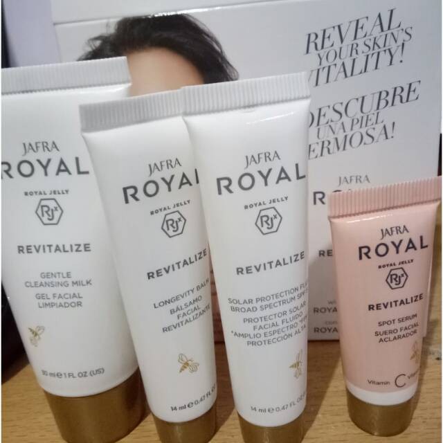 Jafra Mini sample royal jelly Revitalize