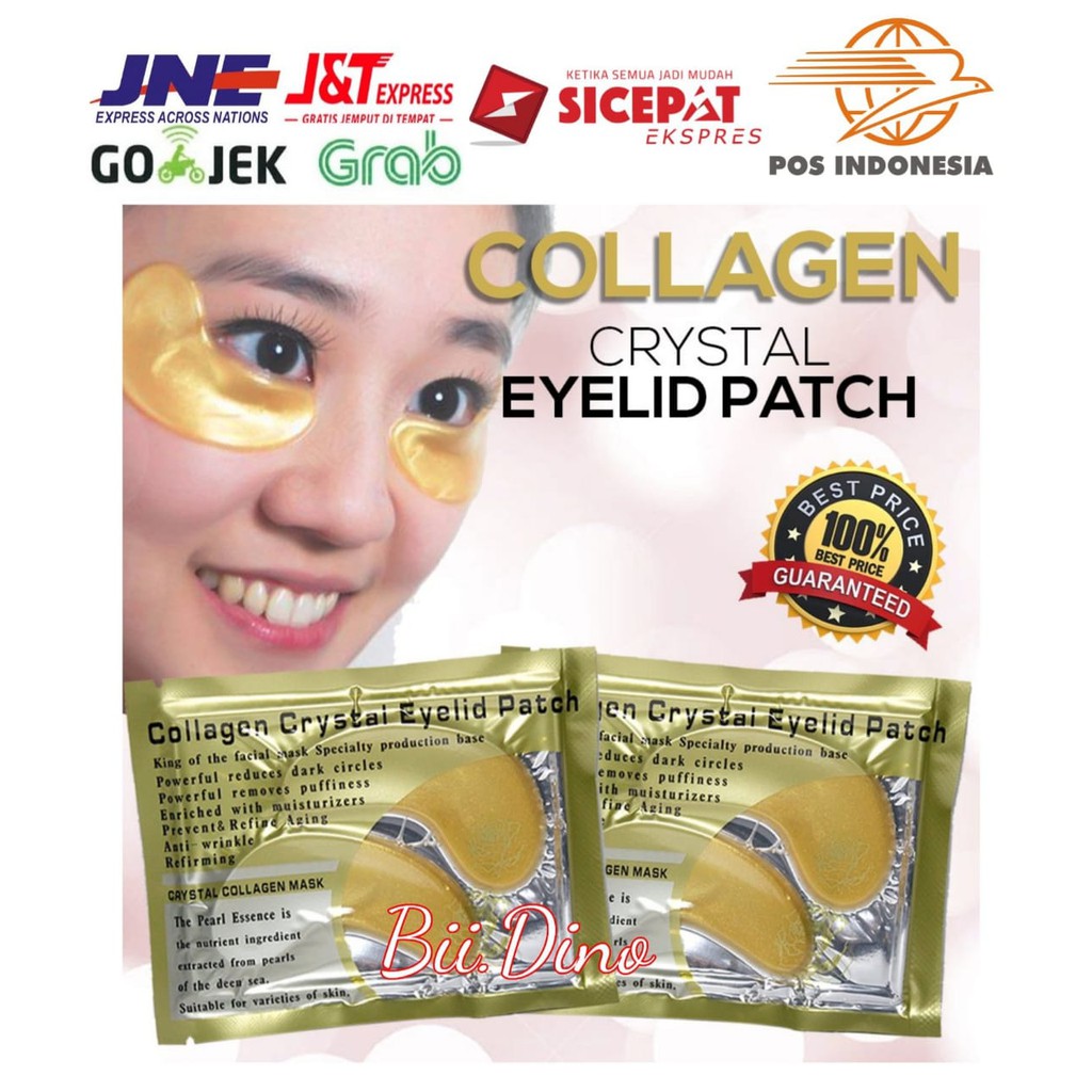 COLLAGEN CRYSTAL EYE MASK / MASKER MATA COLLAGEN