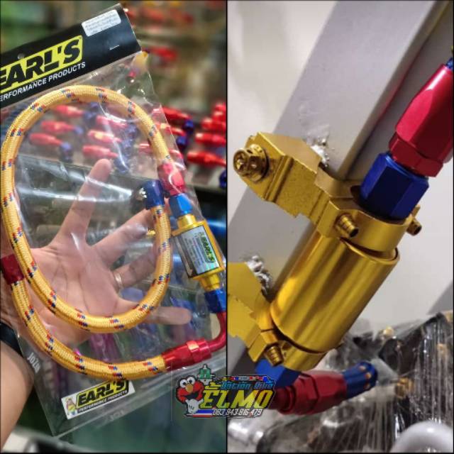 Selang filter bensin cnc earls beat scoopy vario fpr klem
