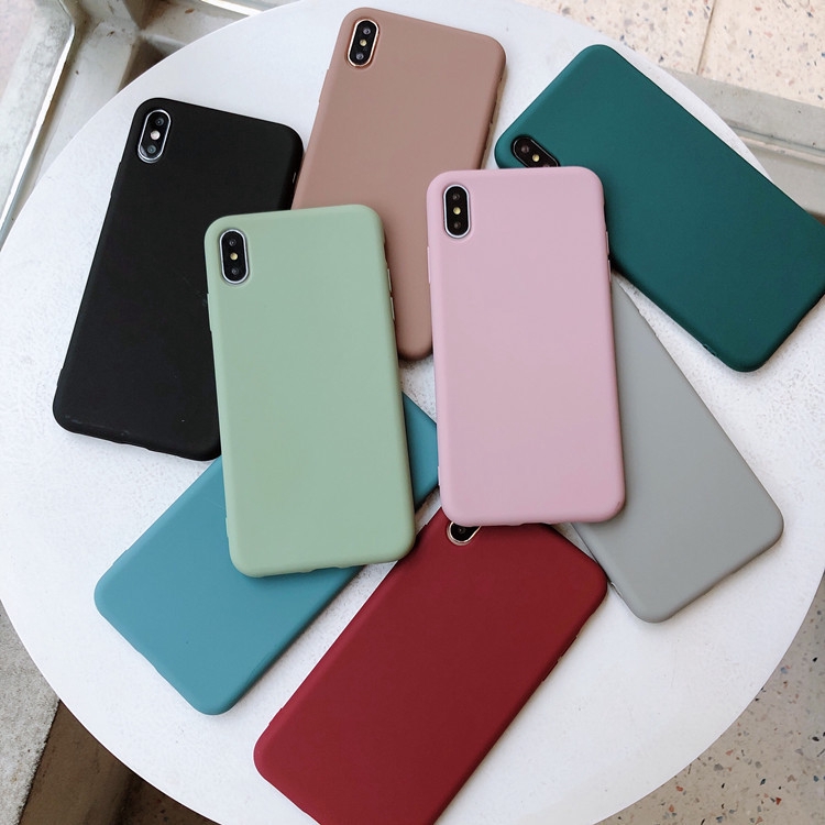 Casing Soft Case TPU Silikon untuk iPhone 6 / 6S / 7 / 8 / 6 + / 7