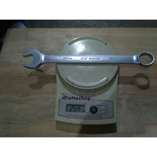 Combination Wrench Kunci Kombinasi Ring Pas 22mm CRV