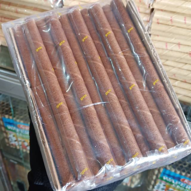 

Waferstick Karamel 1 Bal Kogen | Astor Khong Guan | Wafer Roll