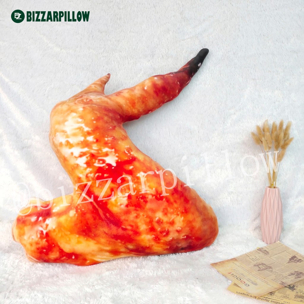 Bizzarpillow Bantal Sayap Ayam Paha Ayam Size XL BZ119