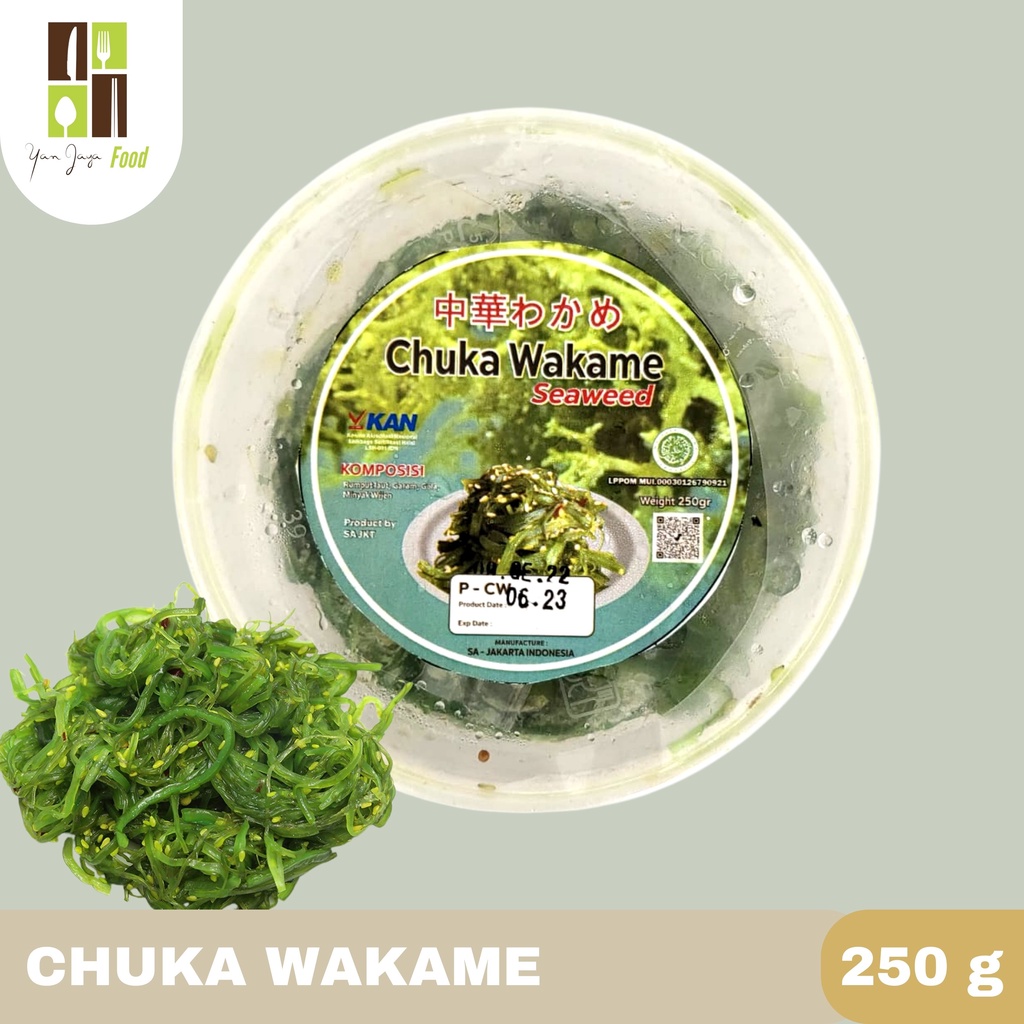 Chuka Wakame Salad Rumput Laut Halal