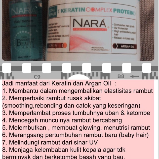 Masker Nara Keratin