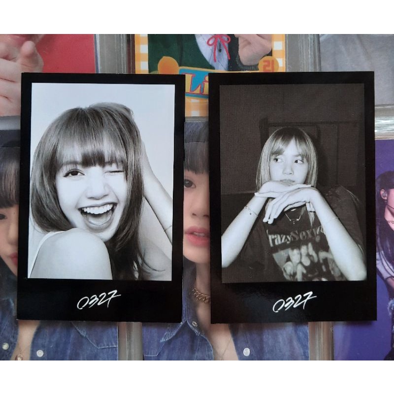 PHOTOCARD POB KTOWN LISA PHOTOBOOK 0327 VOL.1