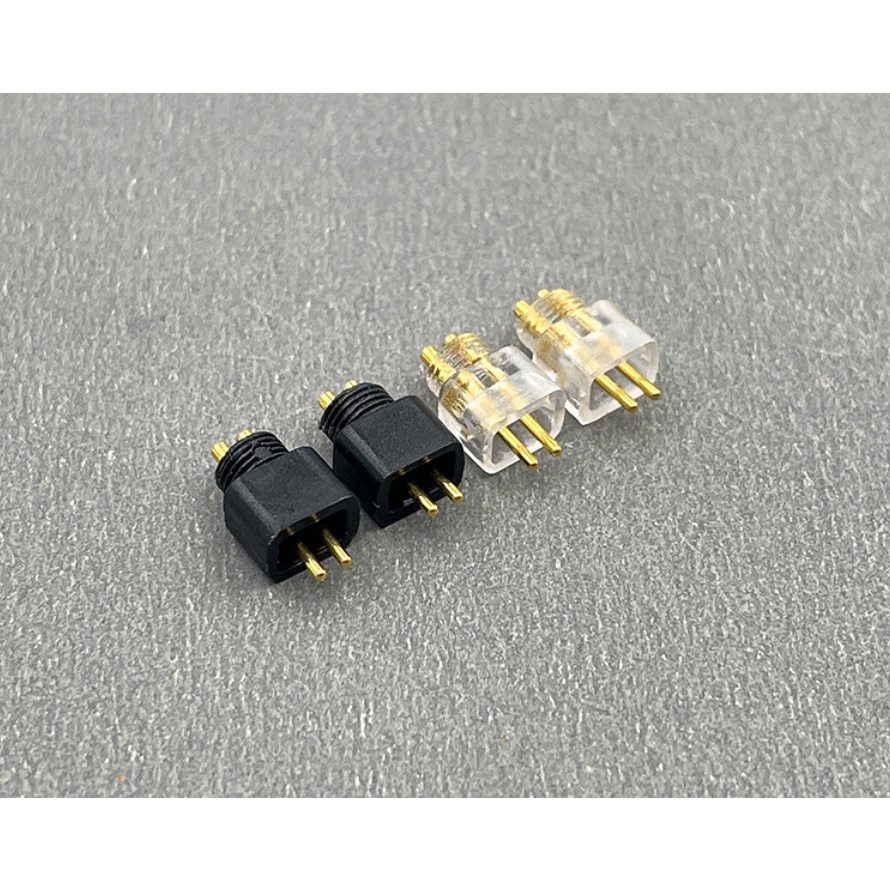 Konektor HIFI Bahan Tembaga Lapis Emas Ukuran 0.78mm Untuk Earbuds TFZ