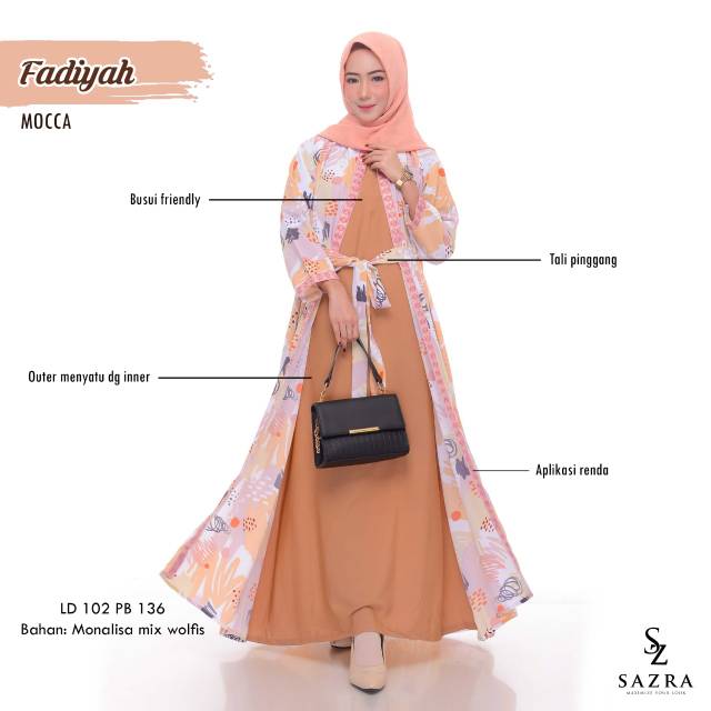 Dress Fadiyah Muslim