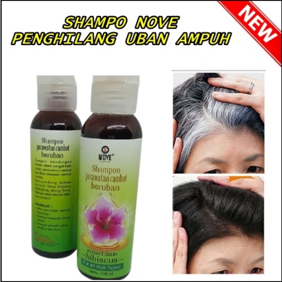 NOVE SHAMPOO PERAWATAN RAMBUT UBAN 100ML SAMPO PENGHILANG UBAN PENGHITAM RAMBUT SHAMPO UBAN TREATMEN