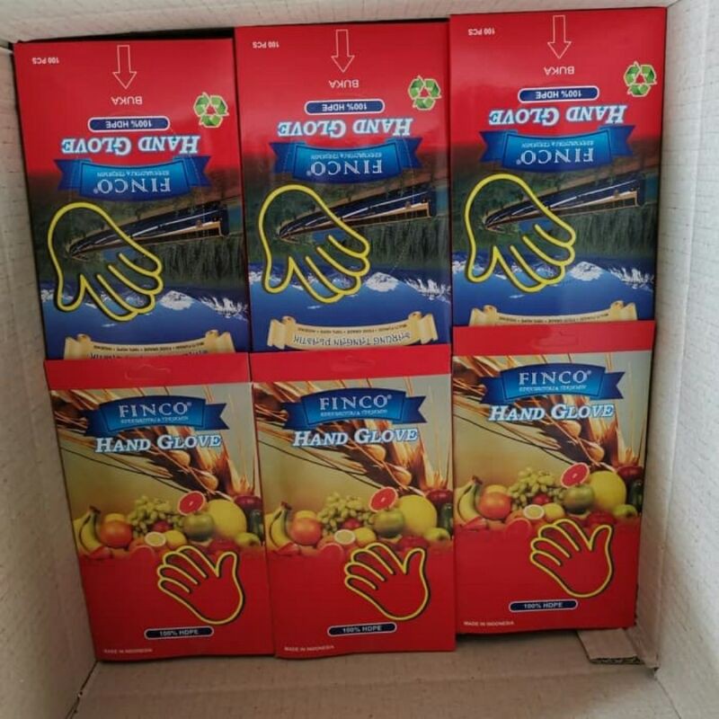 SARUNG TANGAN PLASTIK MULTIFUNGSI FOOD GRADE AMAN HIGIENIS ISI 100 PCS