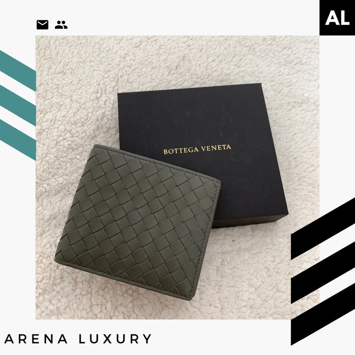 Bottega Veneta Men Wallet All Card in Taupe
