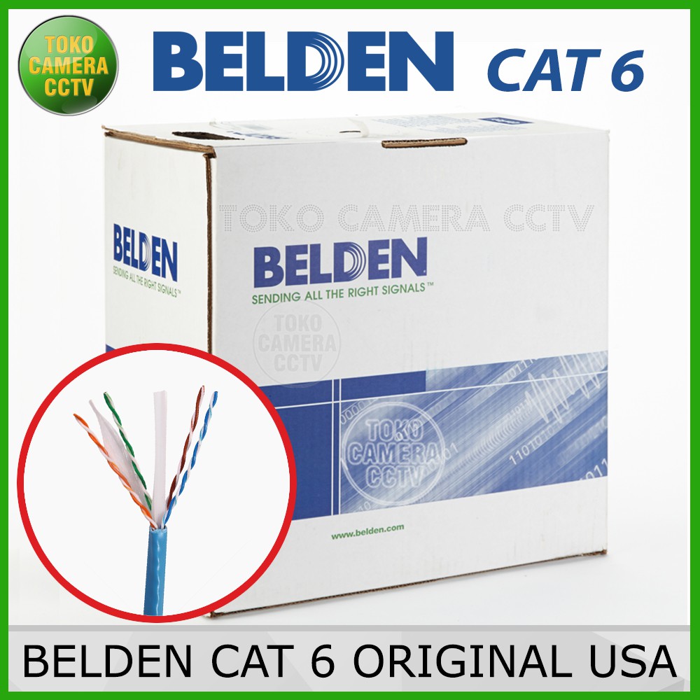 KABEL LAN BELDEN CAT6 / UTP BELDEN CAT 6 1 ROLL