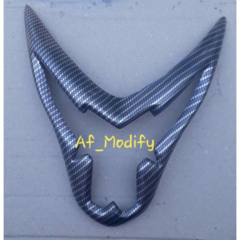 Cover headlamp sonic carbon karbon topeng carbon