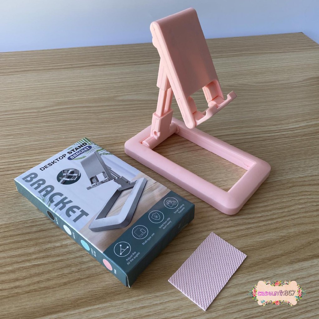 BM096 Bracket Holder phone Stand universal folding dudukan Hp tablet CS1308