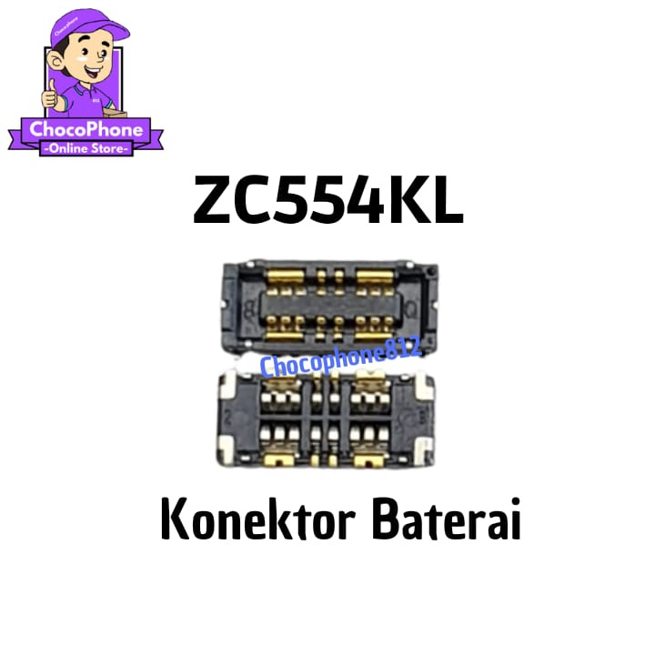 Konektor Baterai Zc554Kl Asus Zenfone 4 Max Pro Batere Battery Original