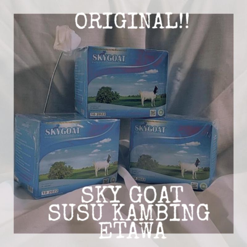 

SUSU KAMBING SKY GOAT ETAWA.100% ORIGINAL.FREE MASKER MEDISS!!