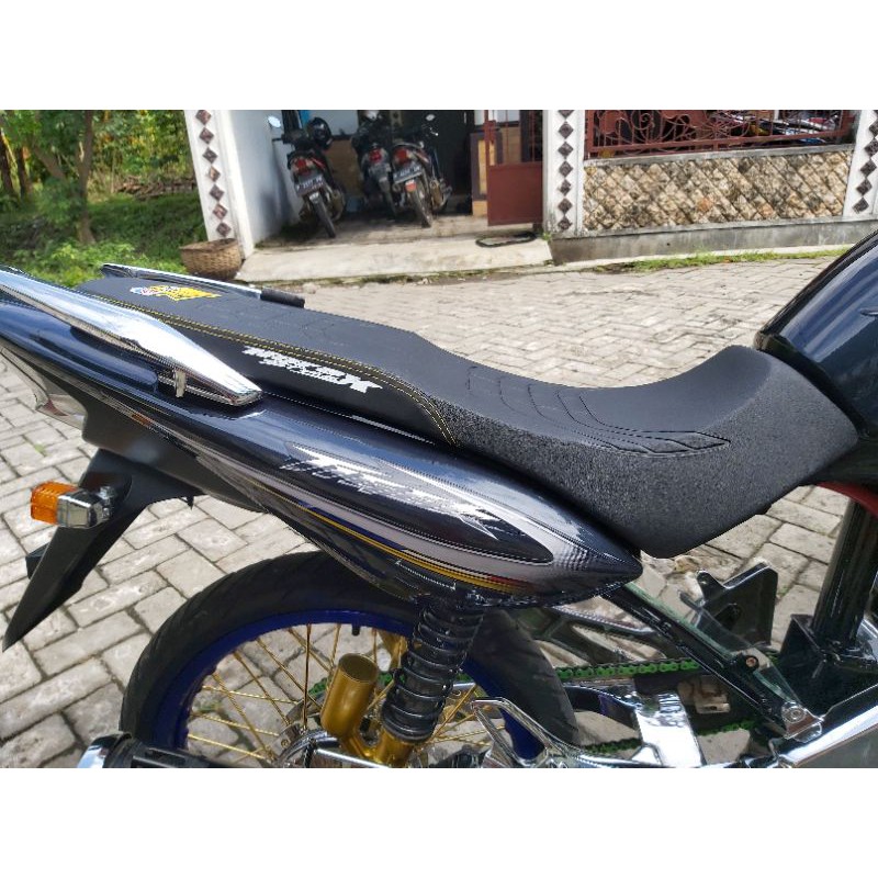 Jok Sadel Tiger revo matras kulit Jok cover Jok Tirev Herex style